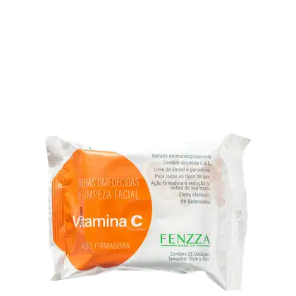 Imagem do produto Fenzza Make Up Vitamina C - Lenço Demaquilante (25 Unidades)