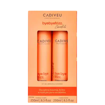 Imagem do produto Kit Cadiveu Professional Essentials Bye Bye Frizz (2 produtos)