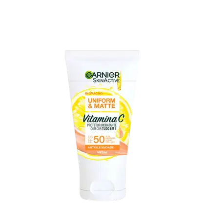 Imagem do produto Garnier SkinActive Uniform & Matte FPS50 Média - Protetor Hidratante Facial 40g