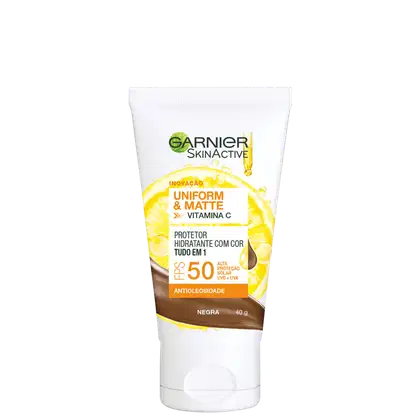 Imagem do produto Garnier SkinActive Matte Cor Negra FPS 50 - Protetor Solar Facial 40g