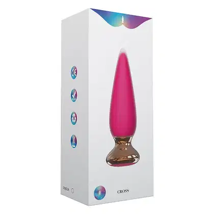 Imagem do produto Plug Anal com Vibração e Controle Remoto Cross