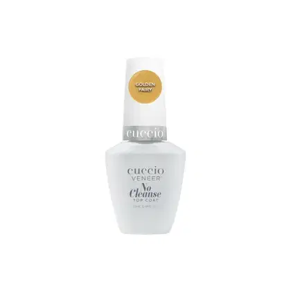 Imagem do produto Finalizador Top Coat Cuccio No Cleanse Golden Fairy 13 ml