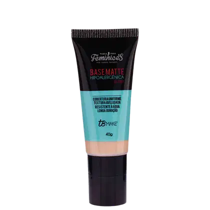 Imagem do produto TB Make Pausa para Feminices Bruna Tavares Hipoalergênica Matte C20 - Base Líquida 40g