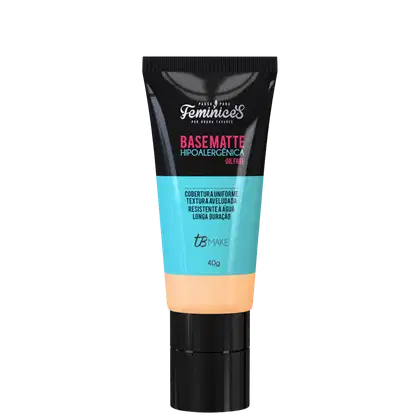 Imagem do produto TB Make Pausa para Feminices Bruna Tavares Hipoalergênica Matte C30 - Base Líquida 40g