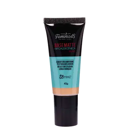 Imagem do produto TB Make Pausa para Feminices Bruna Tavares Hipoalergênica Matte M10 - Base Líquida 40g
