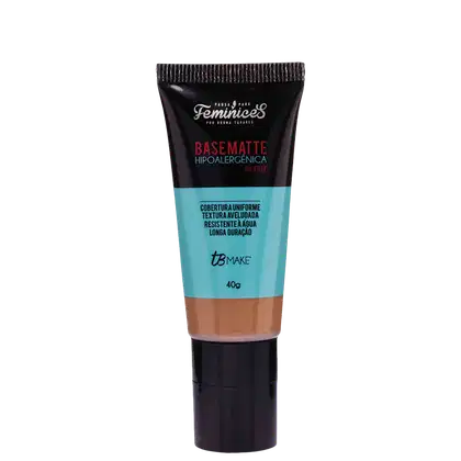 Imagem do produto TB Make Pausa para Feminices Bruna Tavares Hipoalergênica Matte M40 - Base Líquida 40g