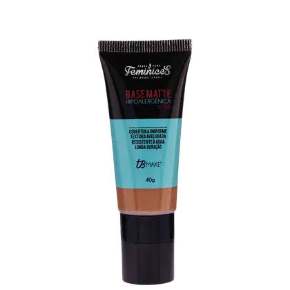 Imagem do produto TB Make Pausa para Feminices Bruna Tavares Hipoalergênica Matte E10 - Base Líquida 40g