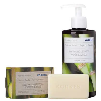 Imagem do produto Kit Korres Pepino e Bambu Duo (2 Produtos)