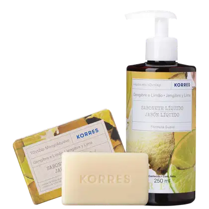Imagem do produto Kit Korres Gengibre e Limão Duo (2 Produtos)