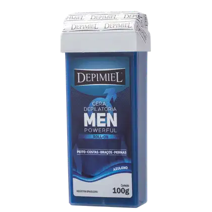Imagem do produto Depimiel Men Powerful - Cera Depilatória Roll-On 100g