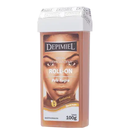 Imagem do produto Depimiel Peles Negras - Cera Depilatória Roll-On 100g
