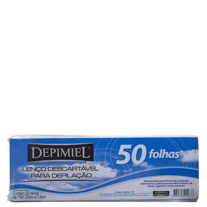 Imagem do produto Depimiel TNT Descartável - Lenço Depilatório (50 Unidades)