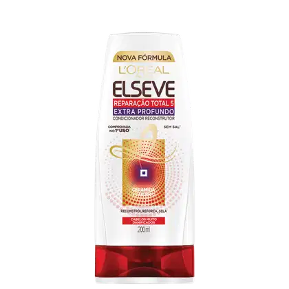Imagem do produto Elseve L'Oréal Paris Reparação Total 5 Extra Profundo - Condicionador 200ml