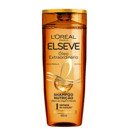 Shampoo Elseve L'Oréal Paris Óleo Extraordinário de 400ml