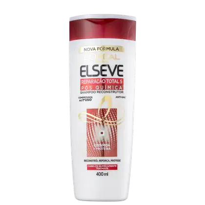Imagem do produto Elseve L'Oréal Paris Reparação Total 5 Pós Química - Shampoo 400ml