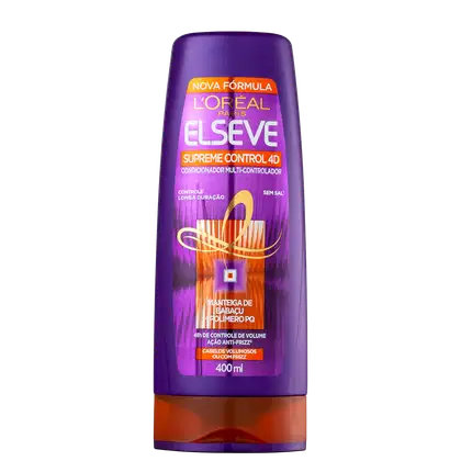Imagem do produto Elseve L'Oréal Paris Supreme Control 4D - Condicionador 400ml