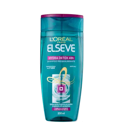 Imagem do produto Elseve L'Oréal Paris Hydra Detox 48h - Shampoo 200ml