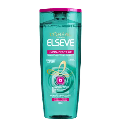 Imagem do produto Elseve L'Oréal Paris Hydra Detox 48h - Shampoo 400ml