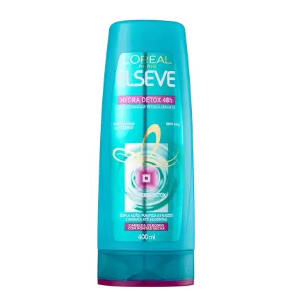 Imagem do produto Elseve L'Oréal Paris Hydra Detox 48h - Condicionador 400ml