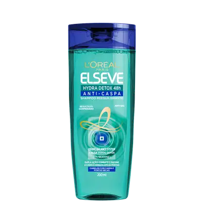 Imagem do produto Elseve L'Oréal Paris Hydra Detox 48h Anti-Caspa - Shampoo 200ml