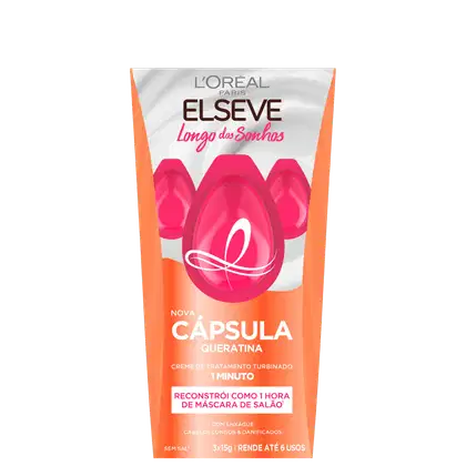 Imagem do produto Elseve L'Oréal Paris Longo dos Sonhos - Cápsula de Tratamento 3x15g