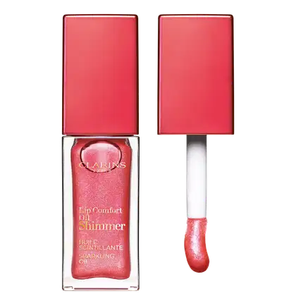 Imagem do produto Clarins Shimmer Lip Comfort Oil 05 Rosy Pink - Hidratante Labial Cintilante 7ml