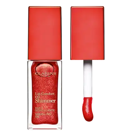 Imagem do produto Clarins Shimmer Lip Comfort Oil 07 Red - Hidratante Labial Cintilante 7ml