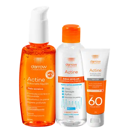 Imagem do produto Kit Darrow Actine Control FPS60 (3 Produtos)