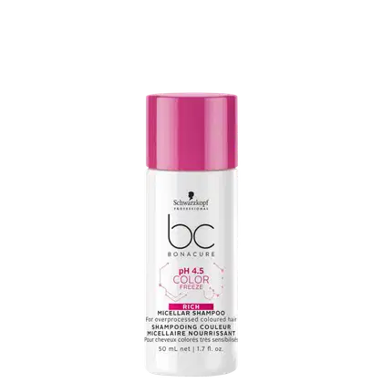 Imagem do produto Schwarzkopf Professional BC Bonacure pH 4.5 Color Freeze Micellar Rich - Shampoo 50ml