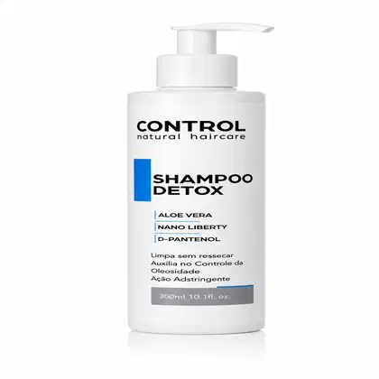 Imagem do produto Shampoo Detox Control Natural Haircare Oleosidade Antirresíduo 300ml