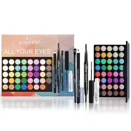 Imagem do produto Kit Maquiagem Popfeel-Paleta de Sombras Delineador 2