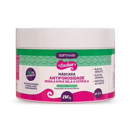 Imagem do produto Máscara Antiporosidade Cachos Soft Hair