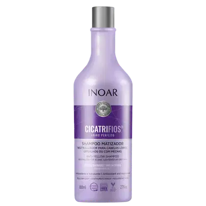Imagem do produto Inoar Cicatrifios Loiro Perfeito - Shampoo 800ml