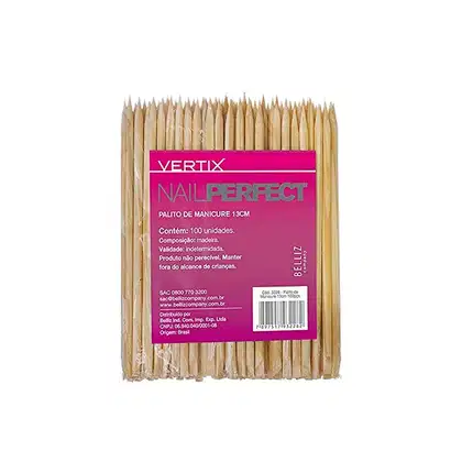 Imagem do produto Vertix Manicure 13cm - Palito de Unha (100 Unidades)