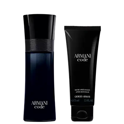 Imagem do produto Conjunto Armani Code Giorgio Armani - Eau de Toilette 75ml + Bálsamo Pós-Barba 75ml