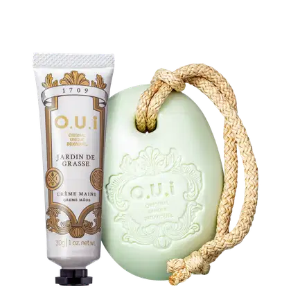Imagem do produto Kit O.U.i Jardin de Grasse - Sabonete em Barra 190g + Creme de Mãos 30g