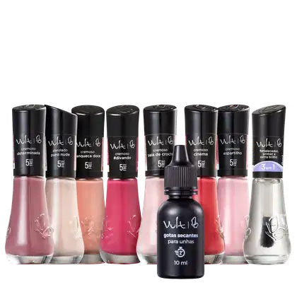 Imagem do produto Kit Vult 5Free Rosados (9 Produtos)
