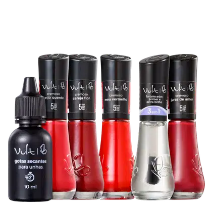 Imagem do produto Kit Vult 5Free Vermelhos (6 Produtos)