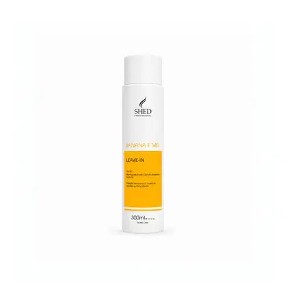 Imagem do produto Leave-in 300ml Banana e Mel Hidratação e Redução do Frizz | Shed Professional