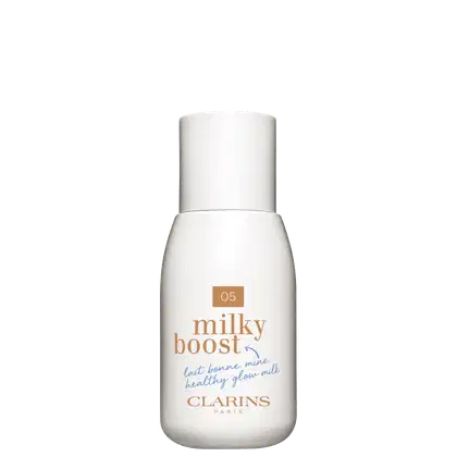 Imagem do produto Clarins Milky Boost Edição Limitada 05 Milky Sandalwood - Base Líquida 50ml