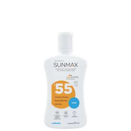 Imagem do produto Sunmax Fluid FPS 55 - Protetor Solar 60ml