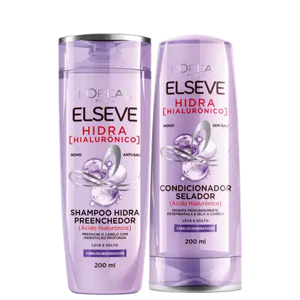 Imagem do produto Kit Elseve L'Oréal Paris Hidra Hialurônico Duo (2 Produtos)
