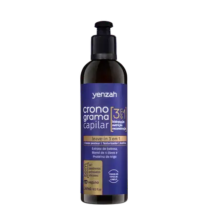 Imagem do produto Yenzah Cronograma Capilar 3 em 1 - Leave-in 240ml