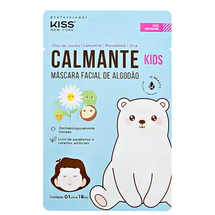 Imagem do produto Kiss New York Calmante - Máscara Facial Infantil 18ml