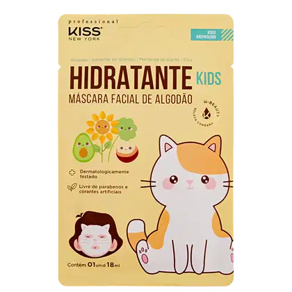 Imagem do produto Kiss New York Hidratante - Máscara Facial Infantil 18ml