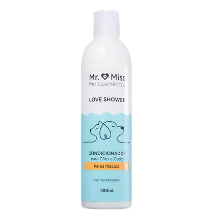 Imagem do produto Mr. & Miss Pet Cosméticos Mr. Miss Love Shower - Condicionador 480ml
