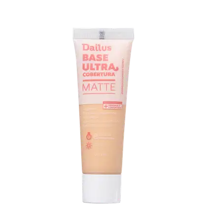 Imagem do produto Dailus Ultra Cobertura Matte D5 Médio - Base Líquida 28ml