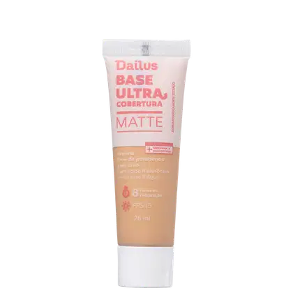 Imagem do produto Dailus Ultra Cobertura Matte D7 Médio - Base Líquida 28ml