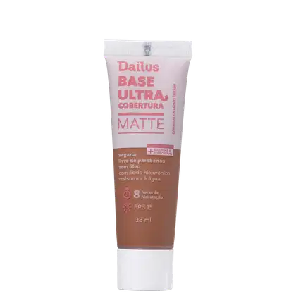 Imagem do produto Dailus Ultra Cobertura Matte D11 Escuro - Base Líquida 28ml