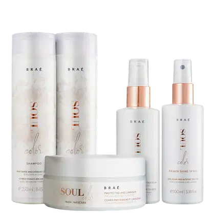 Imagem do produto Kit BRAÉ Soul Color Primer Shine (5 Produtos)
